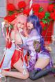 Coser@Byoru: Yae Miko x Raiden Shogun (95 photos) P10 No.a51479