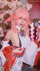 Coser@Byoru: Yae Miko x Raiden Shogun (95 photos) P30 No.7f8888