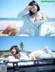 Amisa Miyazaki 宮崎あみさ, ヤングチャンピオンデジグラ SLEEPING GIRL ～眠れる海の美少女～ Set.01 P2 No.e23cae