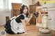 Beautiful Kwon Hyuk Jeong cute pose with maid outfit (13 photos) P4 No.bba3ea