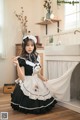 Beautiful Kwon Hyuk Jeong cute pose with maid outfit (13 photos) P1 No.0ffeaa Image No. 25